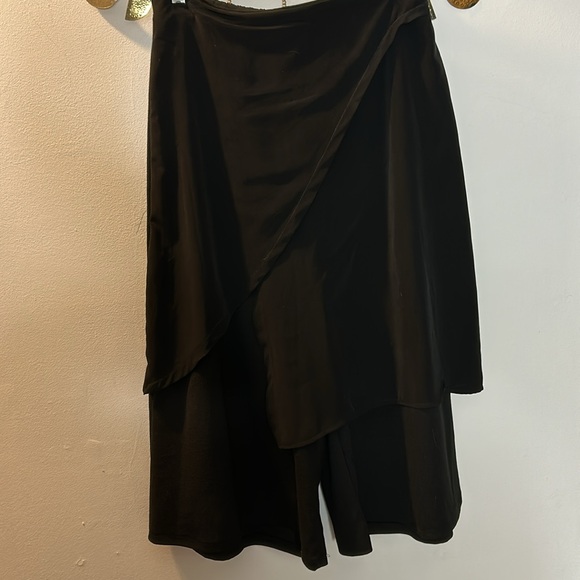 Zara culottes with attached drape skirt front M - Picture 2 of 9